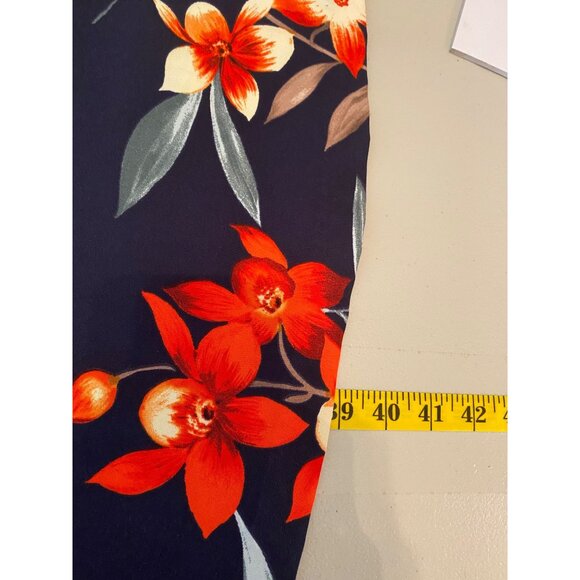 Dressbarn Floral Sleeveless Dress Size 12 - Picture 6 of 9